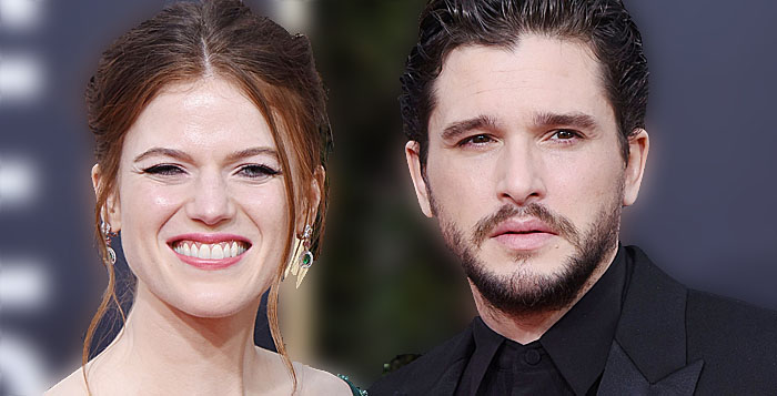 Kit Harington and Rose Leslie