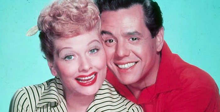 Lucille Ball and Desi Arnaz