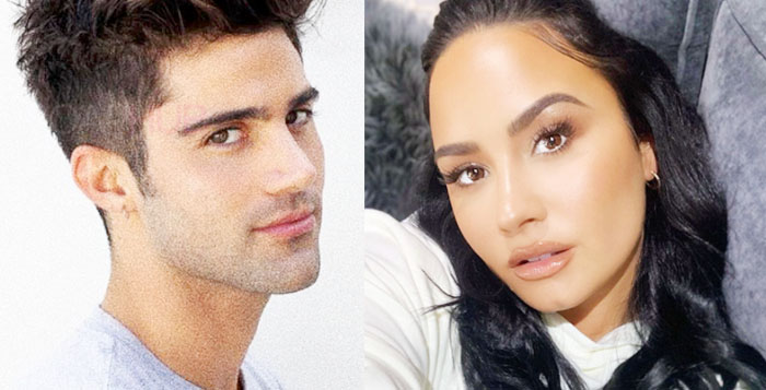 Max Ehrich and Demi Lovato