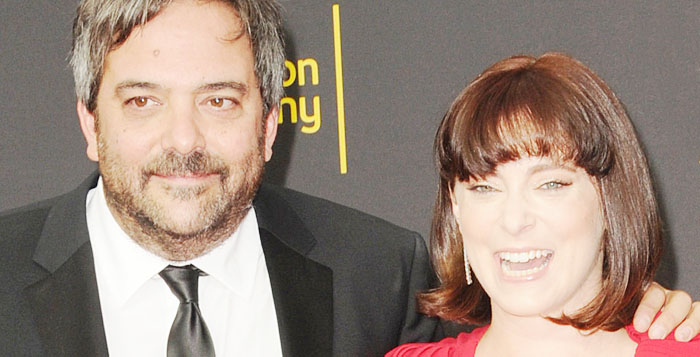 Adam Schlesinger and Rachel Bloom