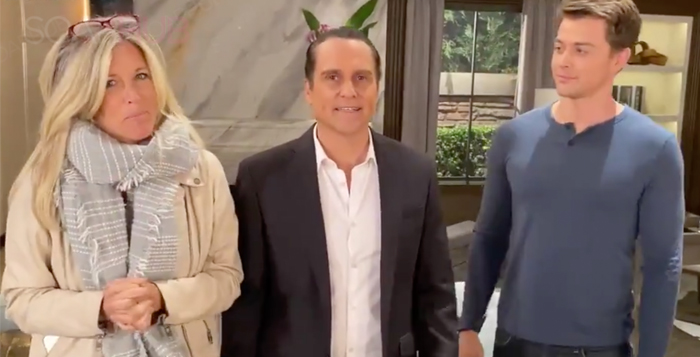Carly, Sonny, Michael, General Hospital