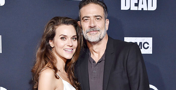 Jeffrey Dean Morgan and Hilarie Burton Morgan
