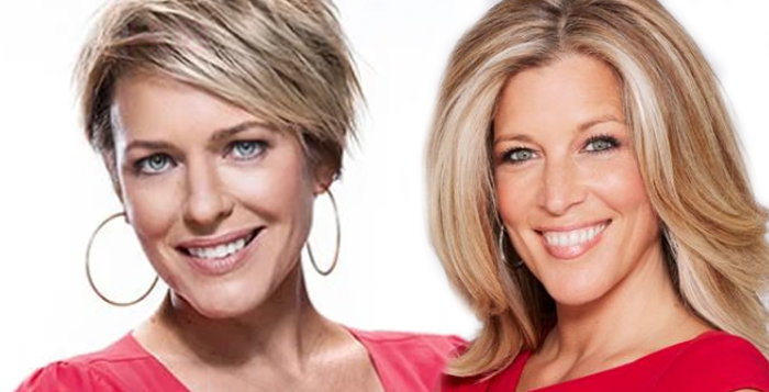 Arianne Zucker and Laura Wright