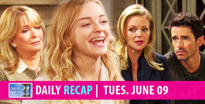 Days of our Lives Recap: Claire's Moving In With Marlena