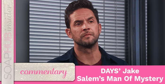 Four Things Days of our Lives Needs to Answer About Newcomer Jake