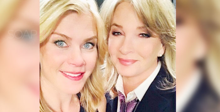 Days of our Lives Alison Sweeney and Deidre Hall
