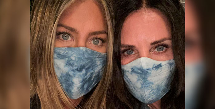 Jennifer Aniston and Courteney Cox