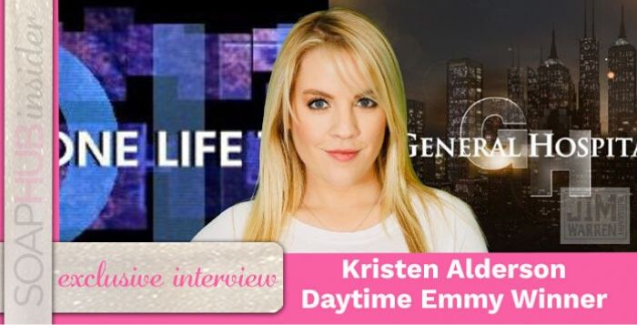 Kristen Alderson Soap Hub Exclusive Interview