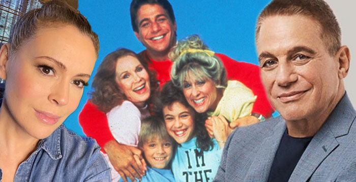 Alyssa Milano and Tony Danza Who's The Boss