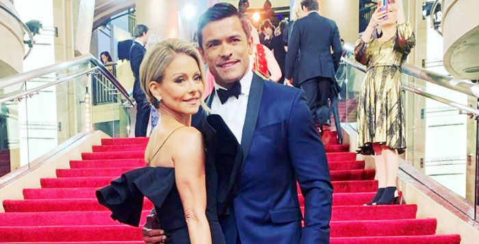 Kelly Ripa and Mark Consuelos