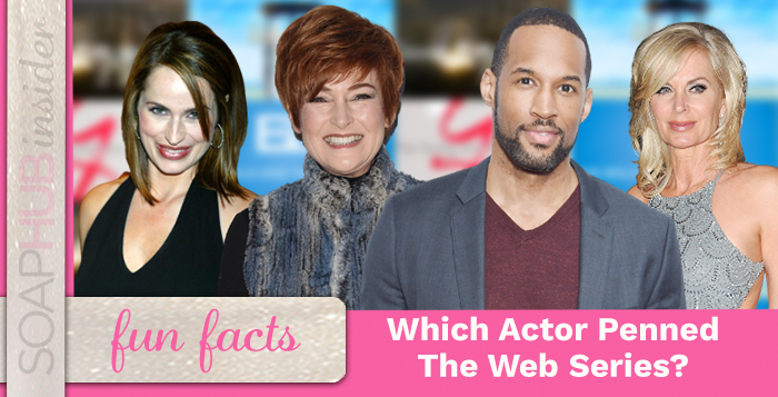Which Soap Star Co-Wrote Their Soap’s First Web Spinoff