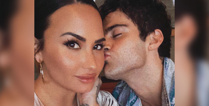 Demi Lovato and Max Ehrich