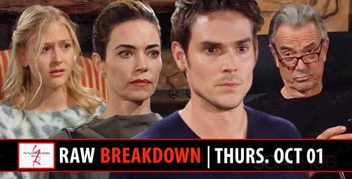 he Young and the Restless Spoilers Raw Breakdown for October 1