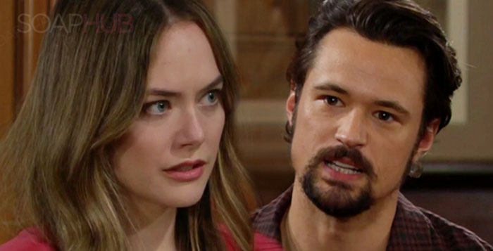 Hope and Thomas The Bold and the Beautiful