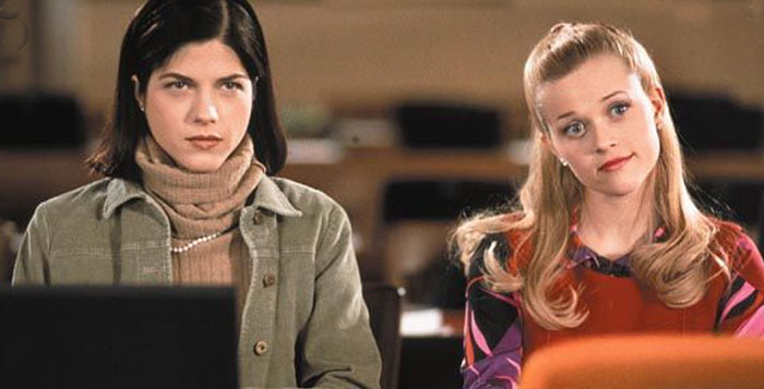 Legally Blonde Selma Blair and Reese Witherspoon