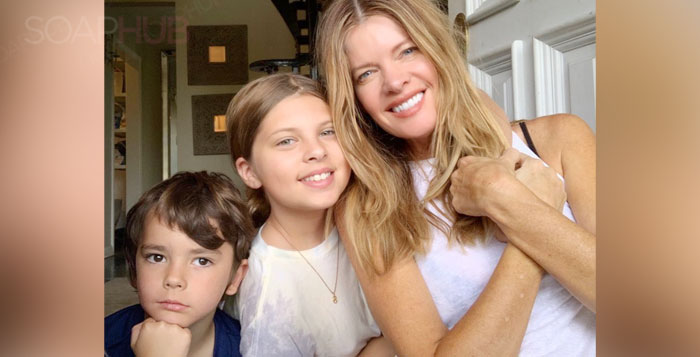 Michelle Stafford and Kids