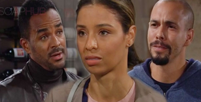 The Young and the Restless Elena, Devon and Nate