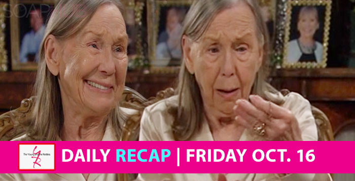 The Young and the Restless Recap October 16 2020