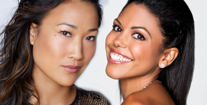 Tina Huang and Karla Mosley