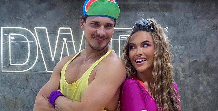 Chrishell Stause and Gleb Savchenko
