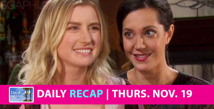 Days of Our Lives Recap November 19 2020