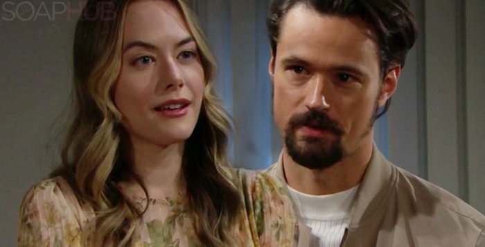 Hope and Thomas The Bold and the Beautiful