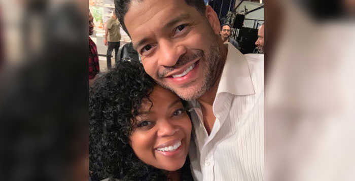 Yvette Nicole Brown and Bert Belasco