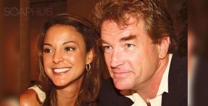 All My Children Eva LaRue and John Callahan
