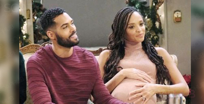 Lamon Archey and Sal Stowers Days of Our Lives