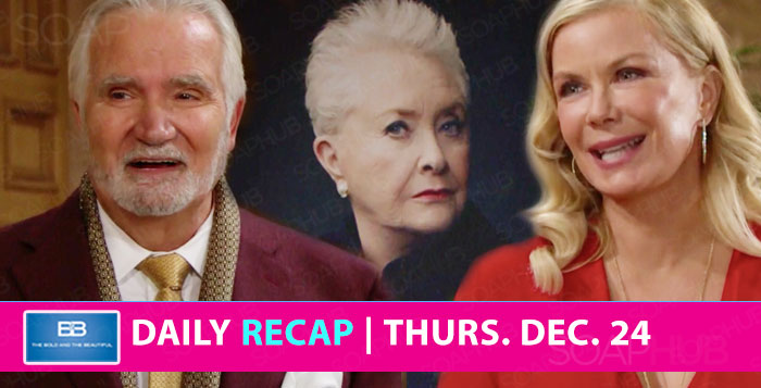 The Bold and the Beautiful Recap December 24 2020