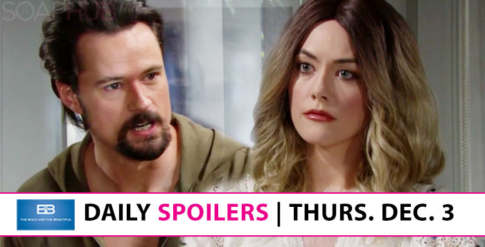 The Bold and the Beautiful Spoilers December 3 2020