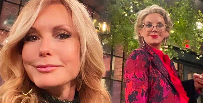 The Young and the Restless Tracey Bregman and Judith Chapman