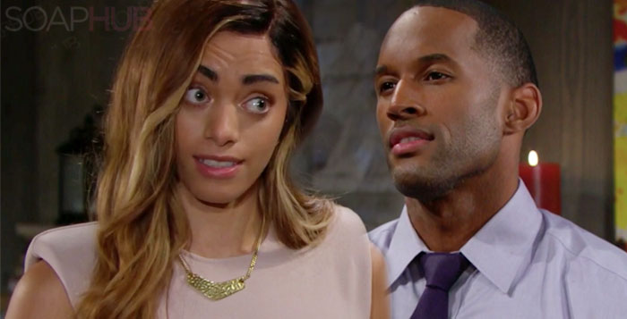 The Bold and the Beautiful Zoe and Carter
