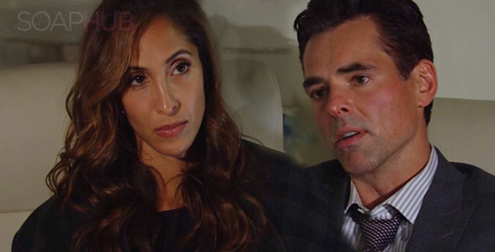 Young and the Restless Billy Abbott and Lily Winters