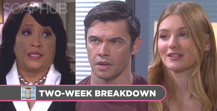 DAYS Spoilers Two-Week Breakdown