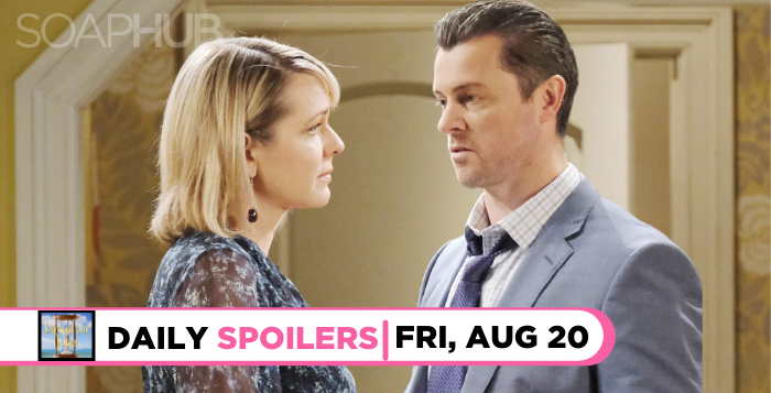 DAYS spoilers for Friday, August 20, 2021