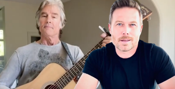Ronn Moss and Jacob Young