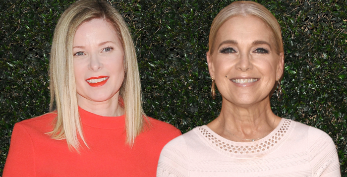 Cady McClain and Melissa Reeves on Days of our Lives