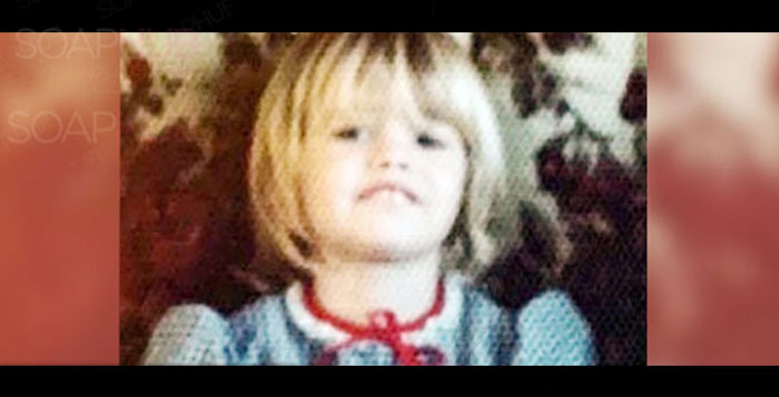 The Bold and the Beautiful Who did this red bow wearing cutie grow up to play? Trivia