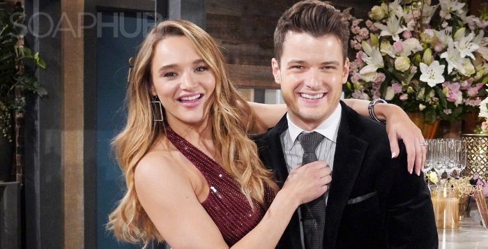 The Young and the Restless Michael Mealor and Hunter King
