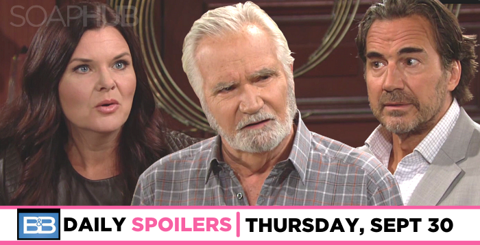 B&B spoilers for Thursday, September 30, 2021