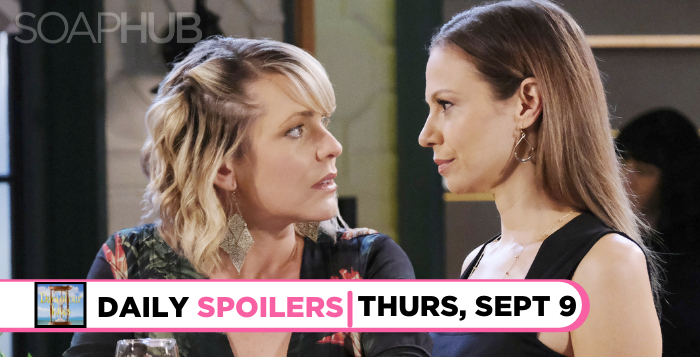 DAYS spoilers for Thursday, September 9, 2021