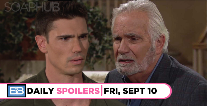 B&B spoilers for Friday, September 10, 2021