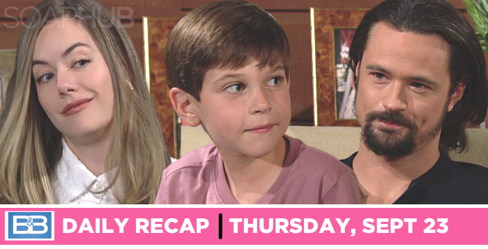 The Bold and the Beautiful recap for Thursday, September 23, 2021