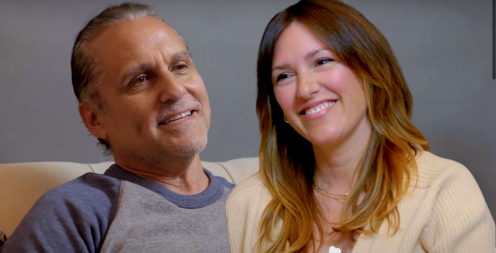 Maurice Benard and Elizabeth Hendrickson