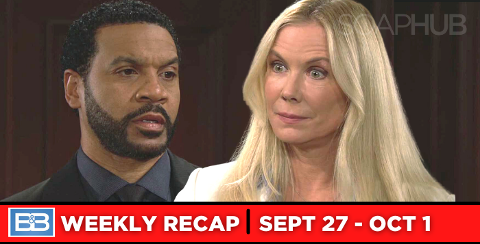 The Bold and the Beautiful Recaps: Confessions And Crushed Feelings