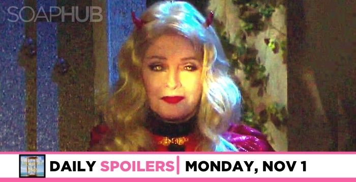 DAYS spoilers for Monday, November 1, 2021
