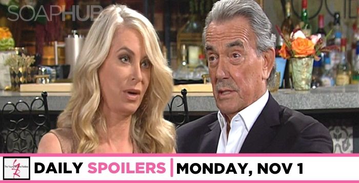 Y&R spoilers for Monday, November 2, 2021