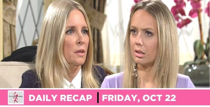 The Young and the Restless recap for Friday, October 22, 2021