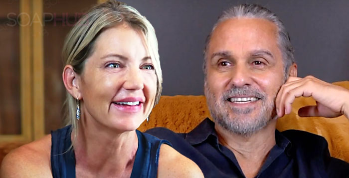 General Hospital Cynthia Watros and Maurice Benard